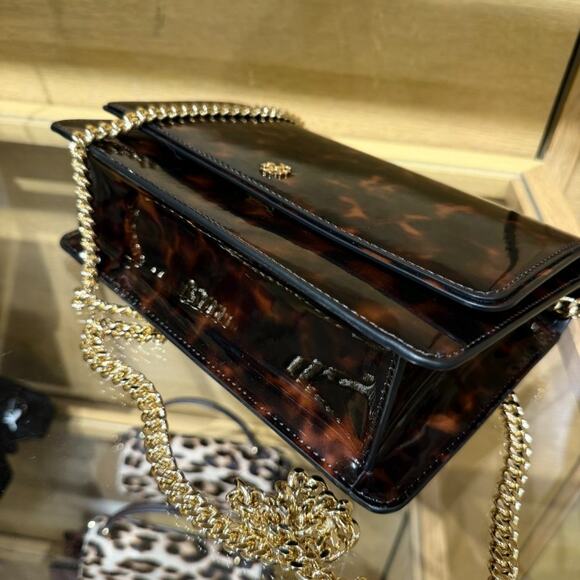 Best Price‼️Tory Burch Emerson Adjustable Shoulder Bag 165964 Tortoise $598 - Picture 5 of 16